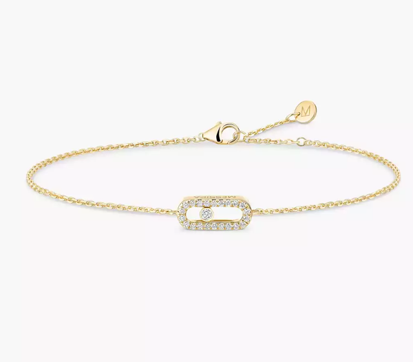 [Glimmer]MS CARES FULL DIAMOND BRACELET