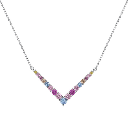 [Glimmer Jewelry]オーナメント・ラウンドカットネックレス