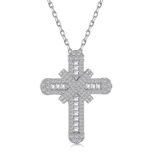 [Glimmer Jewelry]Gypsophila With Dimonds Necklace