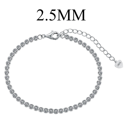 [Glimmer Jewelry]煌めくきらめくラウンドカットデイリーブレスレット