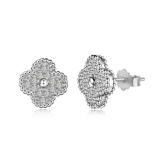 [Glimmer Jewelry]四つ葉のクローバー ファッションピアス