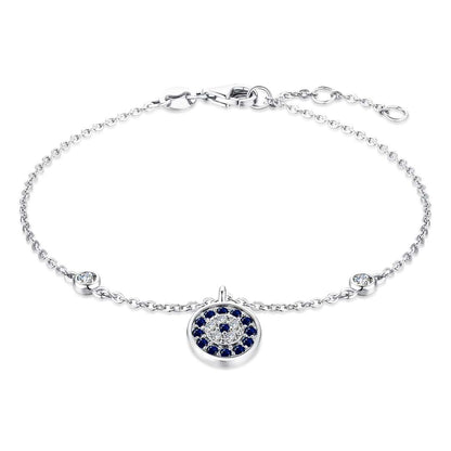 [Glimmer Jewelry]Devil's Eye Round Shape Bracelet