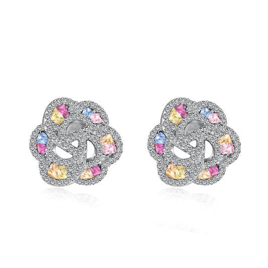 [Glimmer Jewelry]繊細な花形デイリーイヤリング