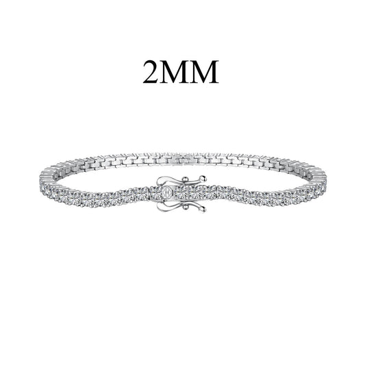 [Glimmer Jewelry]デイリーユースに輝く絶妙なラウンドカットブレスレット