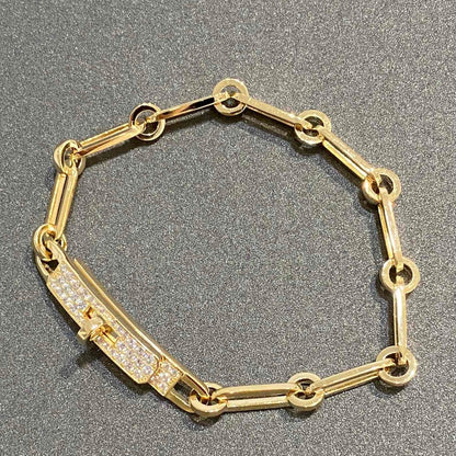 [Glimmer]CHAINE BRACELET SMALL MODEL DIAMOND