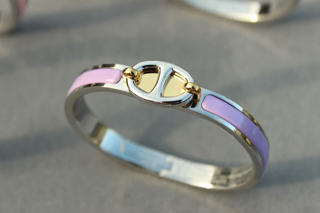 [Glimmer]CLIC CHAINE SILVER BRACELET