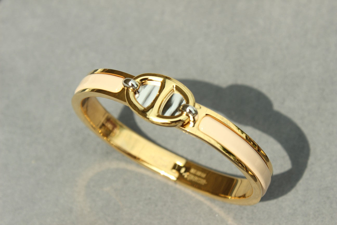 [Glimmer]CLIC CHAINE ゴールドブレスレット