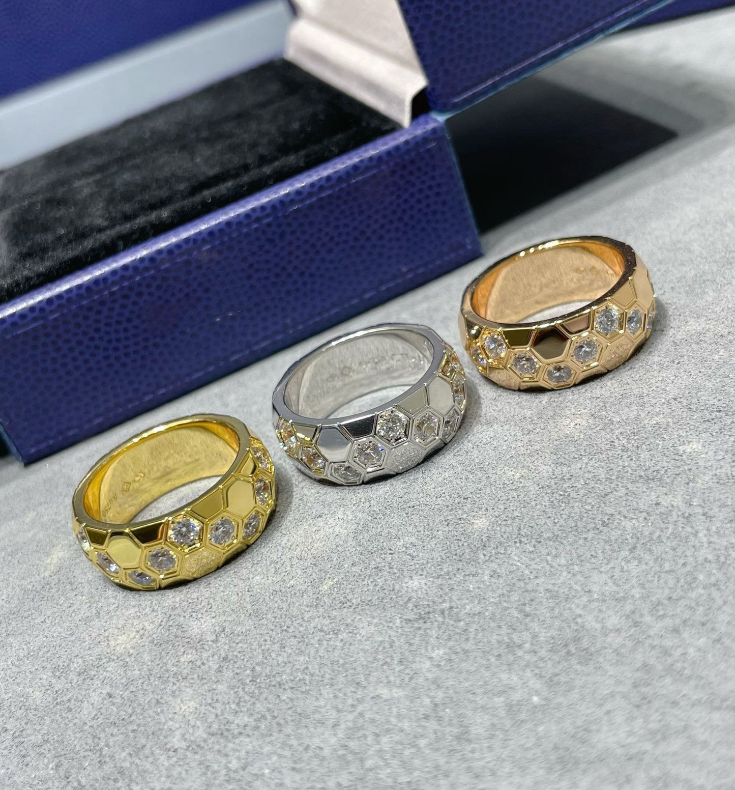 [Glimmer]BEE LOVE ダイヤモンド ラージ リング