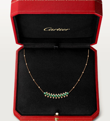 [Glimmer]New Arrival: Green Bead Rivet Necklace