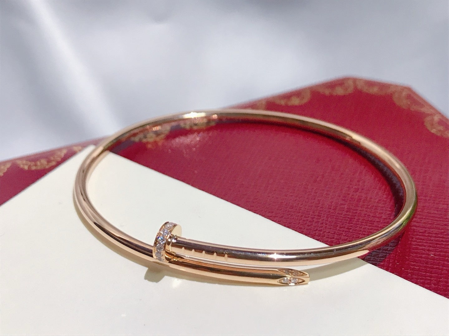 [Glimmer]JUSTE BRACELET 2.5MM ダイヤモンド