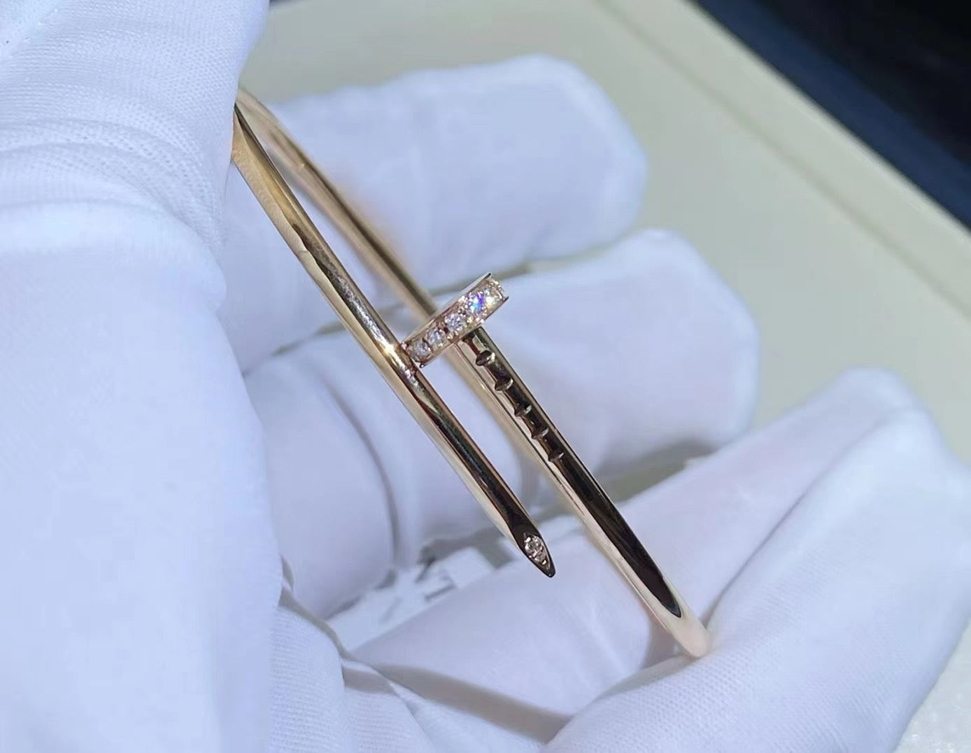 [Glimmer]JUSTE BRACELET 2.5MM ダイヤモンド