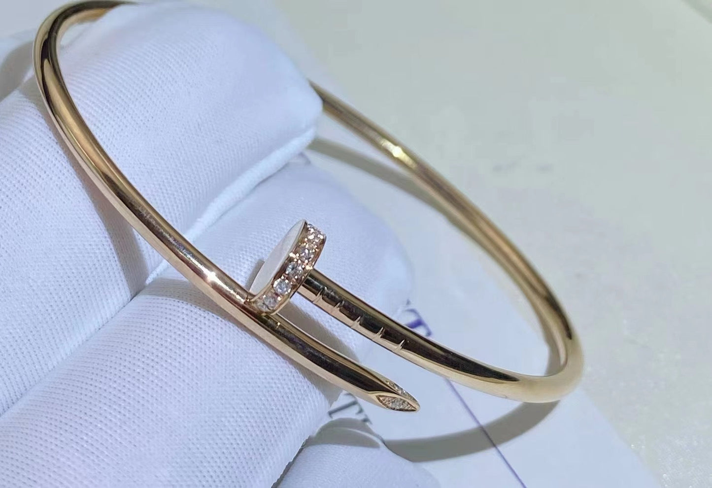 [Glimmer]JUSTE BRACELET 2.5MM ダイヤモンド