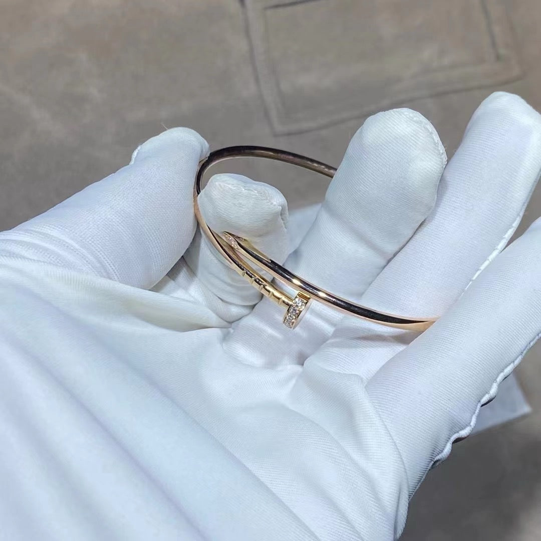 [Glimmer]JUSTE BRACELET 2.5MM ダイヤモンド