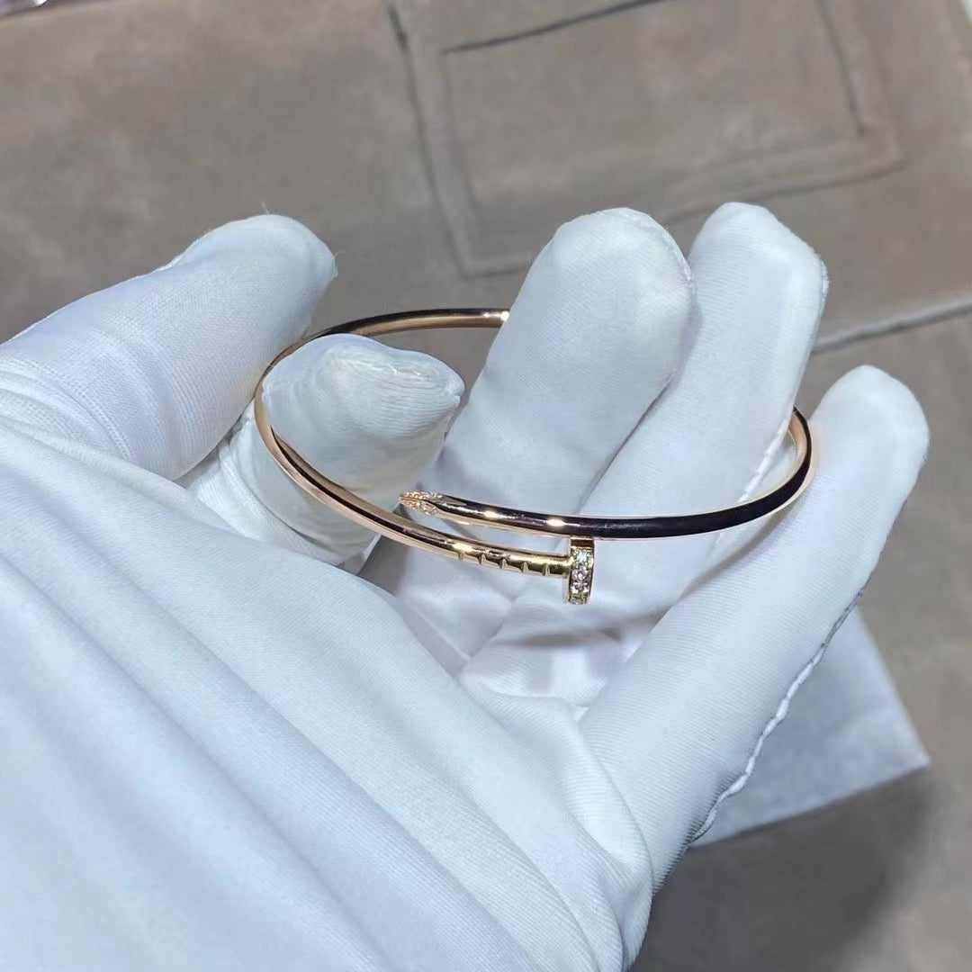 [Glimmer]JUSTE BRACELET 2.5MM ダイヤモンド
