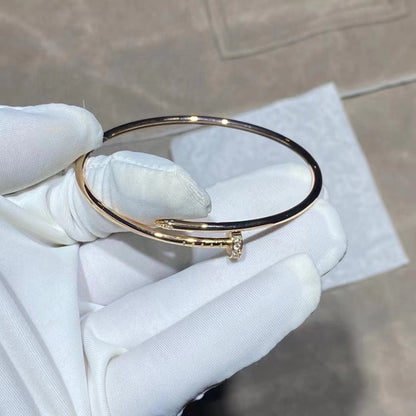 [Glimmer]JUSTE BRACELET 2.5MM ダイヤモンド