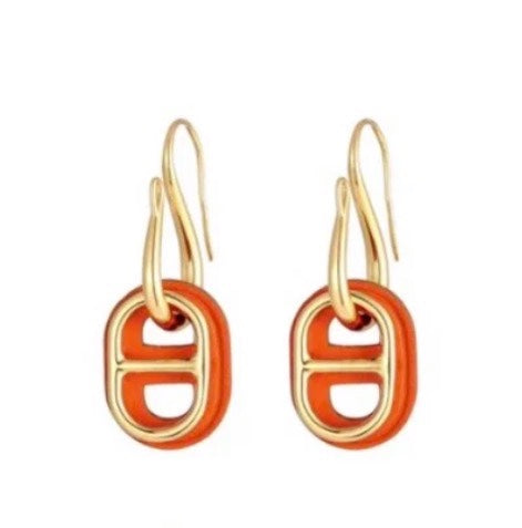 [Glimmer]HM O'MAILLON GOLD EARRINGS