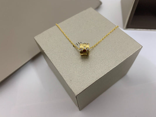 [Glimmer]BEE LOVE ダイヤモンドネックレス