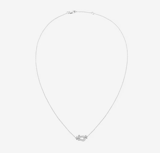 [Glimmer]フォース10 ダイヤモンドシルバーネックレス ミニモデル