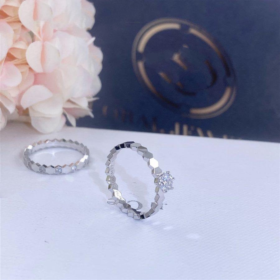 [Glimmer]BEE LOVE RING SILVER 1 DIAMOND