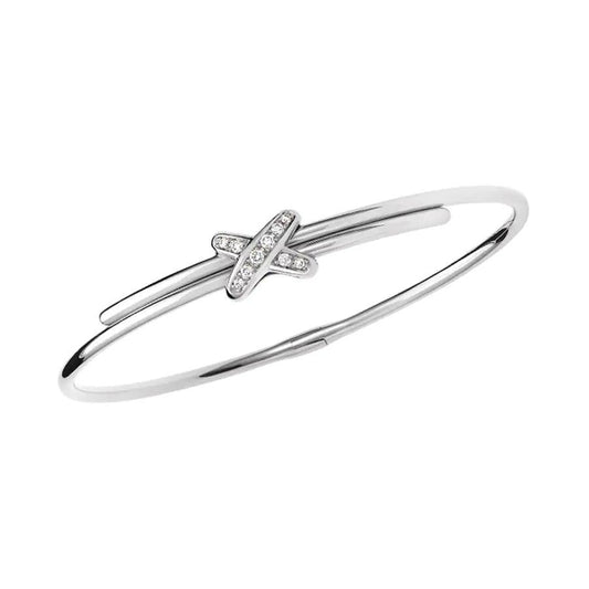 [Glimmer]JEUX DE BRACELET SILVER DIAMONDS