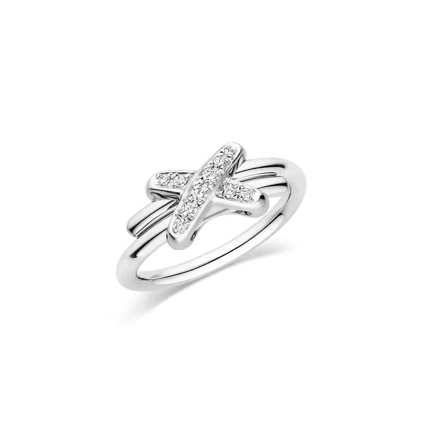 [Glimmer]JEWELRY SILVER DIAMOND RING
