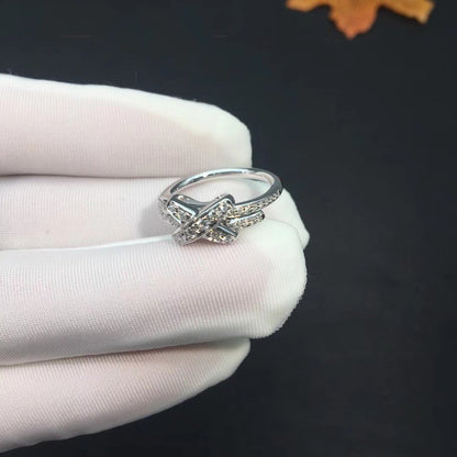 [Glimmer]JEWELRY SILVER DIAMOND RING
