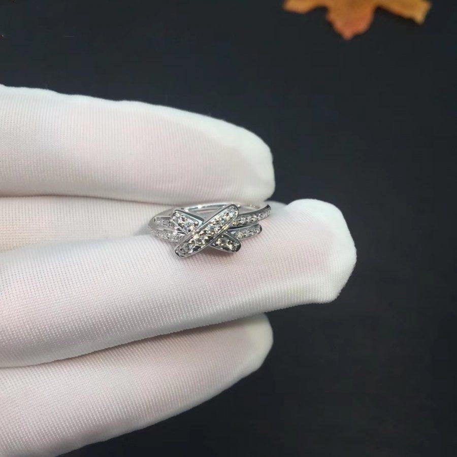 [Glimmer]JEWELRY SILVER DIAMOND RING