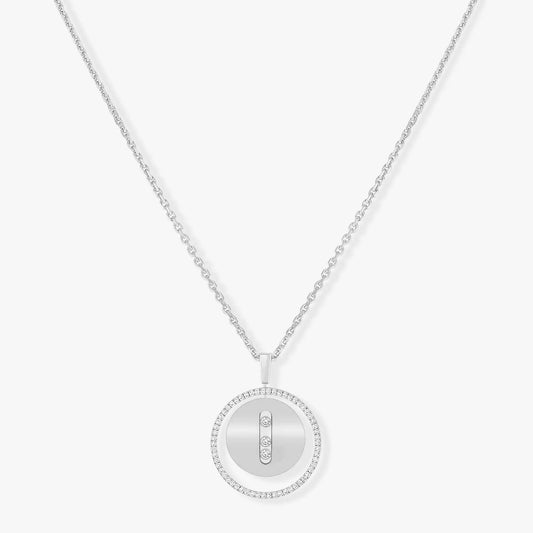 [Glimmer]デモ ムーブMM シルバーダイヤモンドネックレス