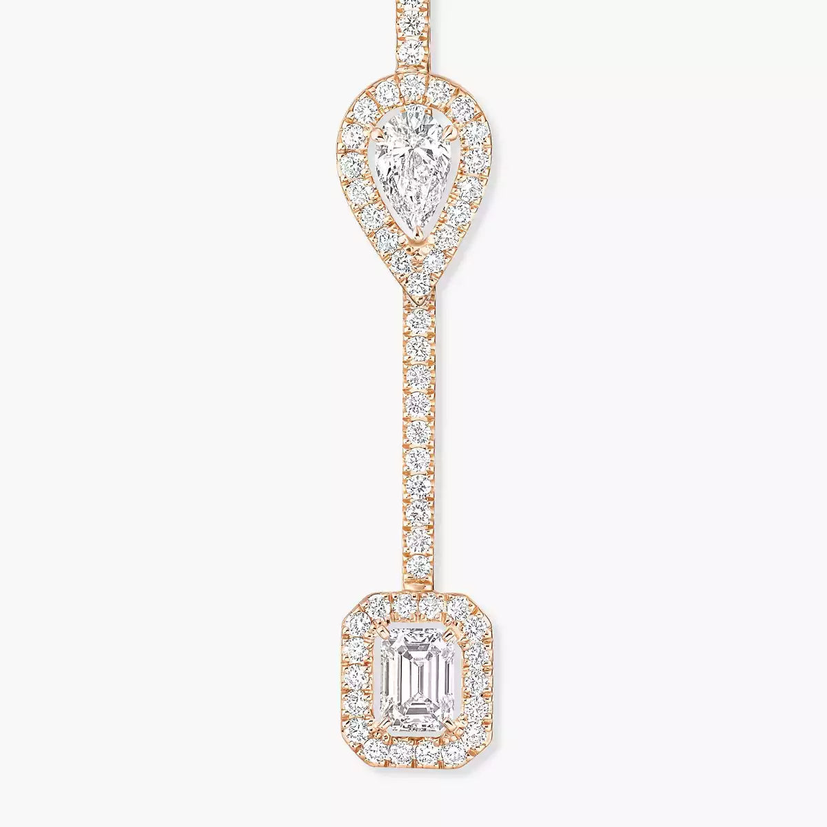 [Glimmer]Diamond Drop Earrings My Twin