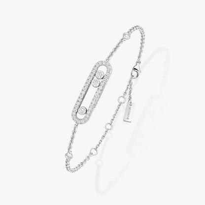 [Glimmer]Pavé Baby Move Diamond Bracelet