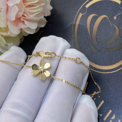 [Glimmer]FRIVOLE GOLD FLOWER BRACELET