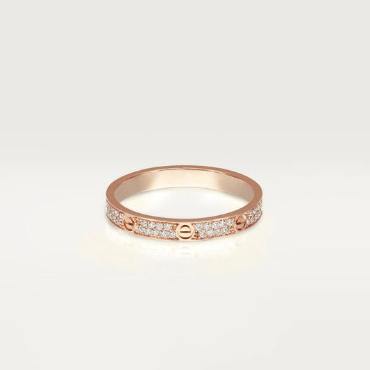 [Glimmer]LOVE RING 2.65MM ダイヤモンド